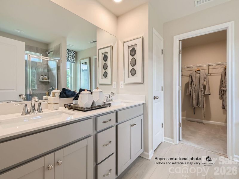 Furnished interior view inside a new home in Redhawk, Belmont (Image 6).