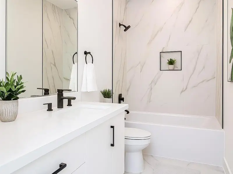 Furnished interior view inside a new home in , Houston (Image 14).