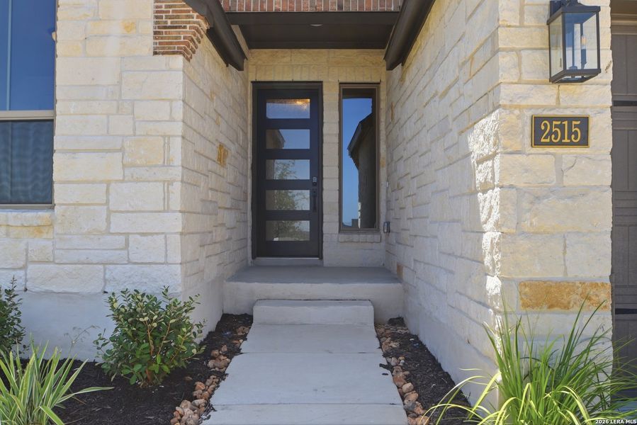 Exterior details and patio area of a home in Ladera - 50s, San Antonio (Image 3).