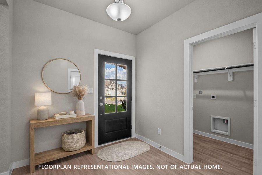 Furnished interior view inside a new home in Moran Ranch, Willis (Image 15).