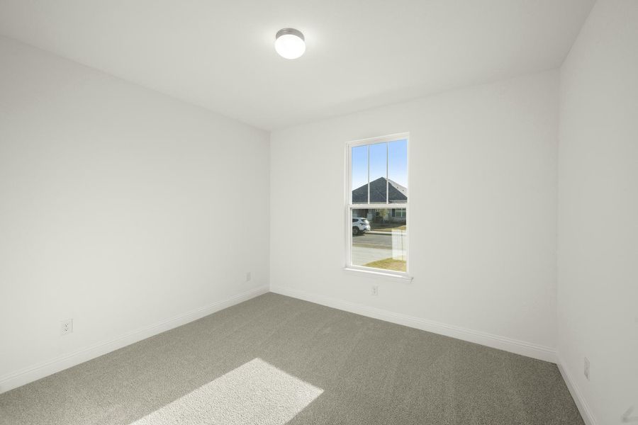 Representative unfurnished interior of a home built from the Cherry by Kindred Homes in Kentsdale Farms, DeSoto (Image 53).
