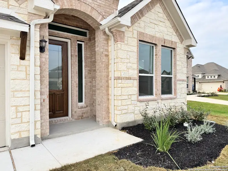 Exterior details and patio area of a home in , Castroville (Image 3). Exterior details and patio area of a home in , Castroville (Image 3).
