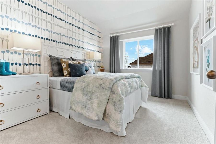 Furnished interior view inside a new home in Walden Pond West, Forney (Image 20).