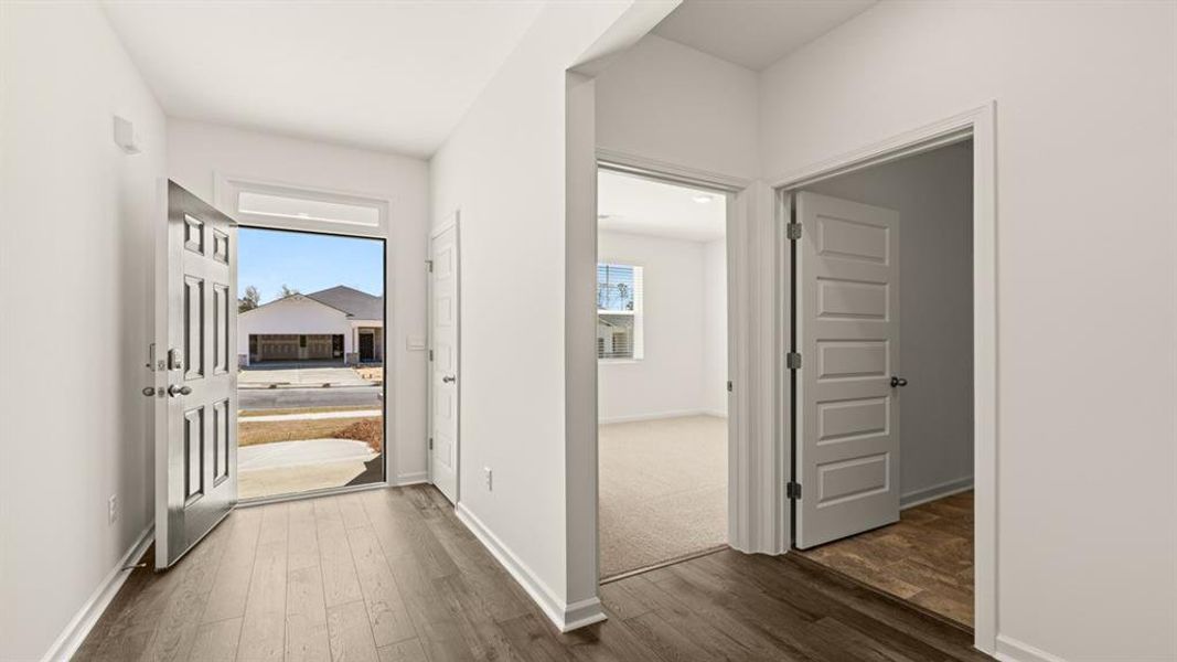 Spacious, unfurnished interior of a new home in Champion's Run, Lithonia (Image 14). Spacious, unfurnished interior of a new home in Champion's Run, Lithonia (Image 14).