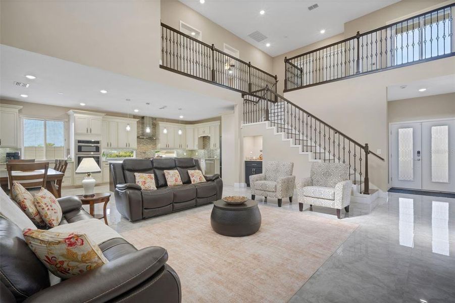 Furnished interior view inside a new home in , Lakeland (Image 10). Furnished interior view inside a new home in , Lakeland (Image 10).