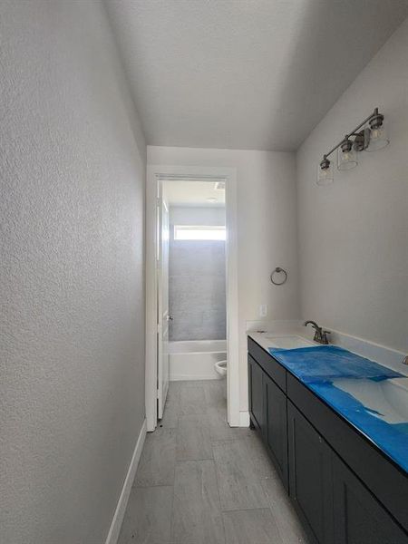 In-progress construction of a new home in Rocky Top, Krum, TX (Image 10).