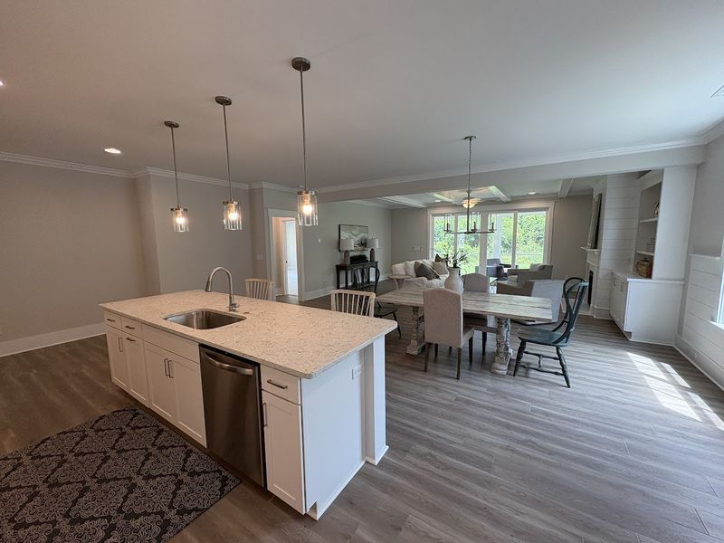 Furnished interior view inside a new home in Riverside Cove, Wilmington (Image 13).