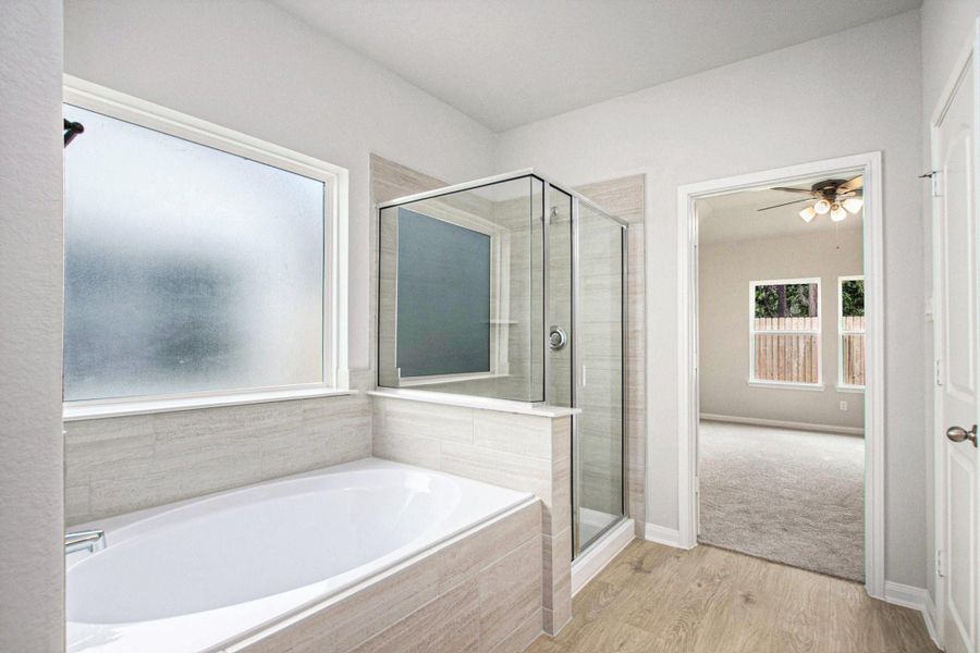 Furnished interior view inside a new home in , Bay City (Image 10). Furnished interior view inside a new home in , Bay City (Image 10).