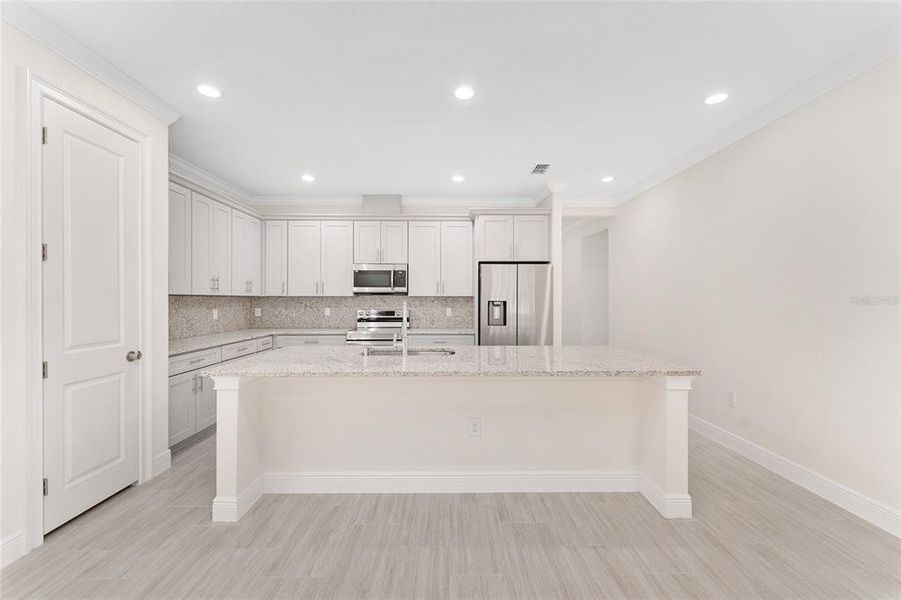 Furnished interior view inside a new home in , Belleview (Image 11).