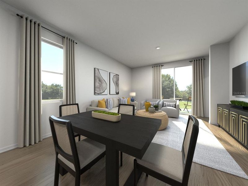 Furnished interior view inside a new home in , Brooksville (Image 5).