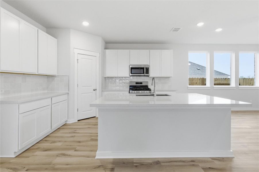 Furnished interior view inside a new home in Infinity Square, Kyle (Image 10).