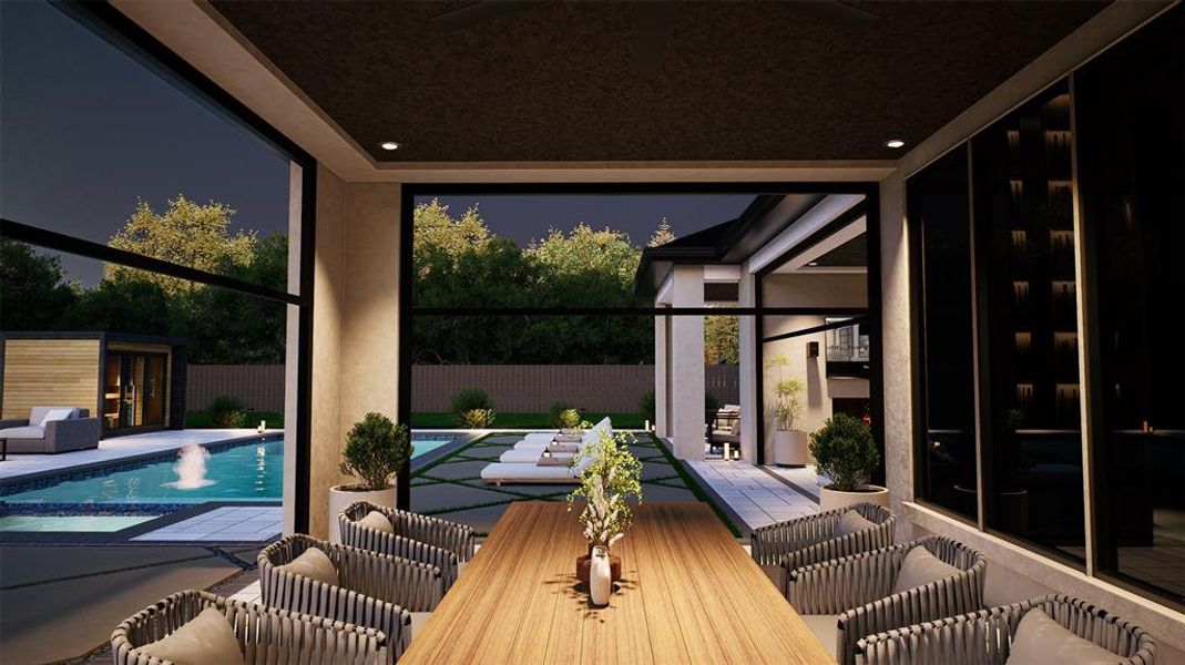 Proposed design rendering