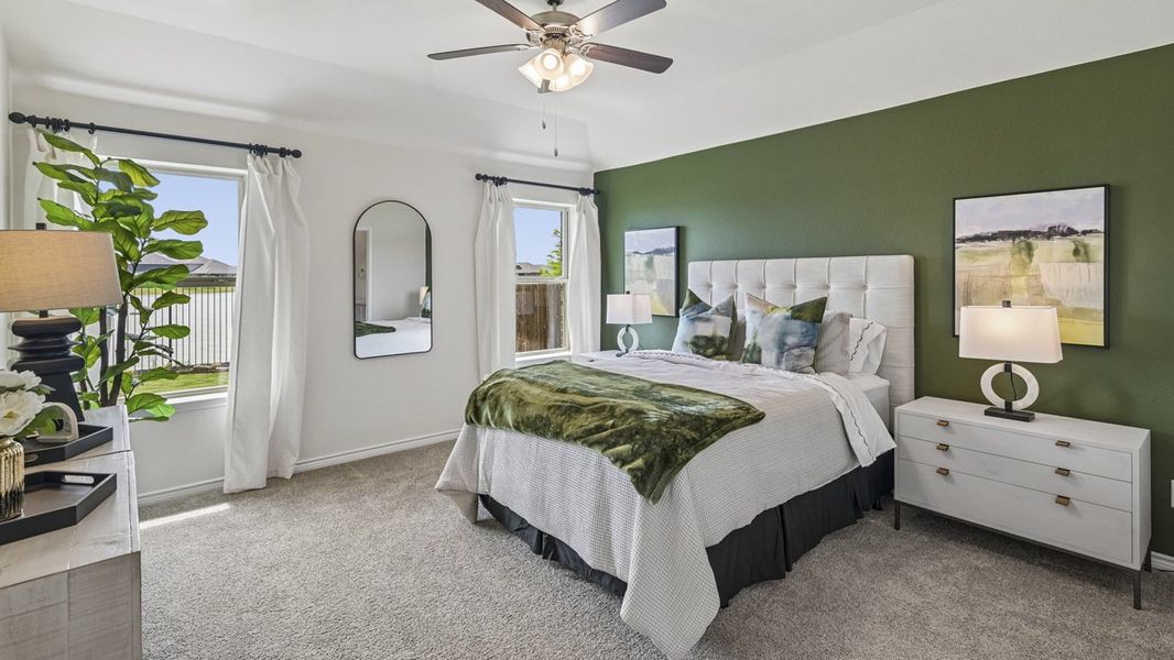 Furnished interior view inside a new home in Silverado, Aubrey (Image 5). Furnished interior view inside a new home in Silverado, Aubrey (Image 5).