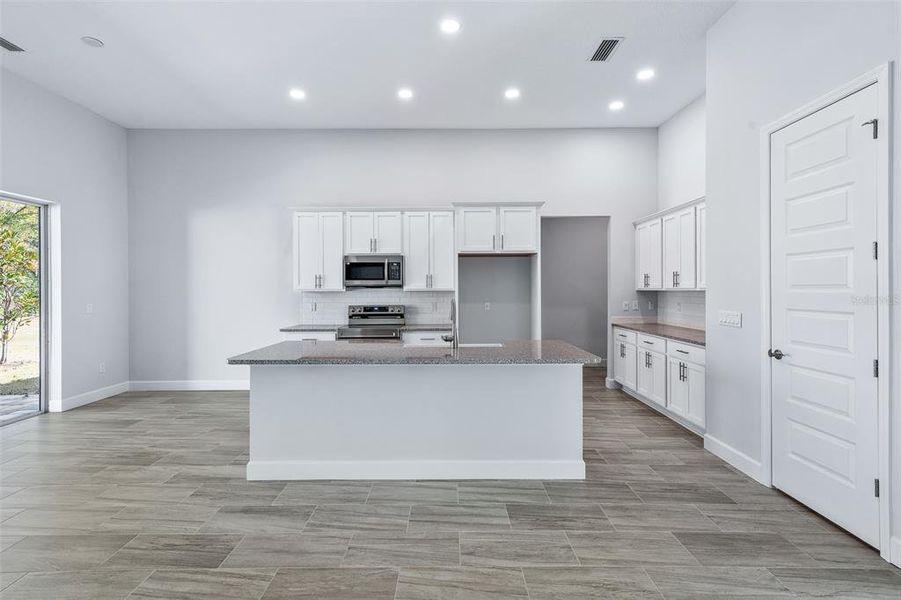 Furnished interior view inside a new home in , Palm Coast (Image 6). Furnished interior view inside a new home in , Palm Coast (Image 6).