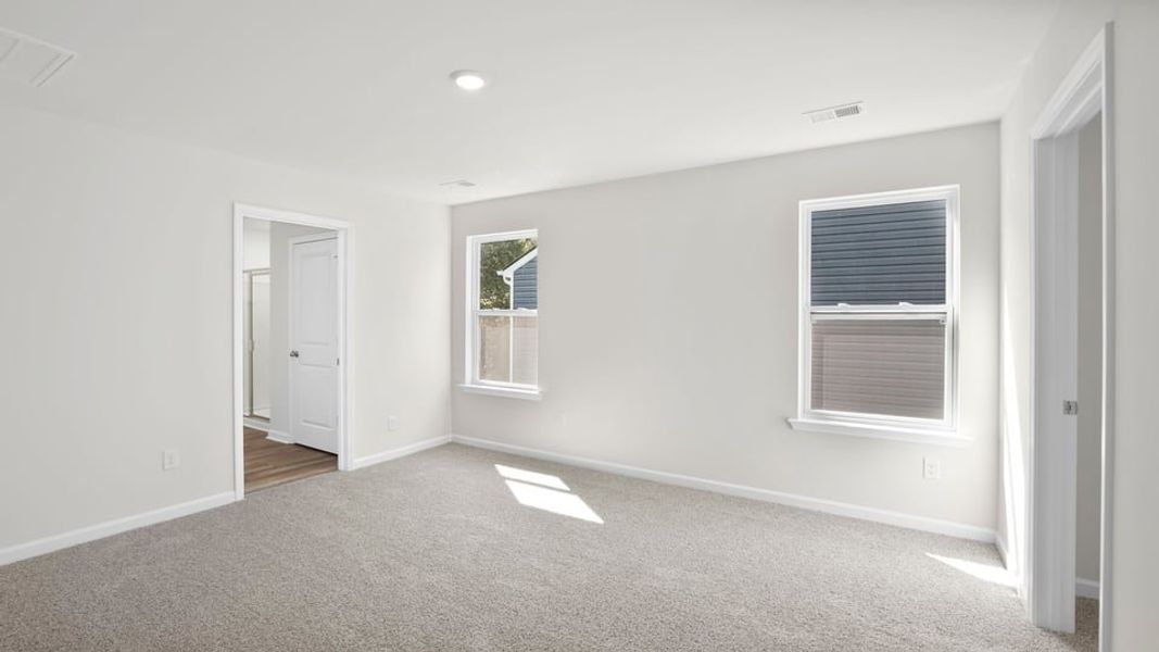 Spacious, unfurnished interior of a new home in Durbin Meadows, Fountain Inn (Image 32). Spacious, unfurnished interior of a new home in Durbin Meadows, Fountain Inn (Image 32).