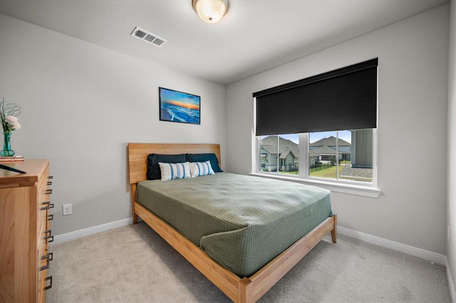 Bedroom featuring carpet floors Bedroom featuring carpet floors