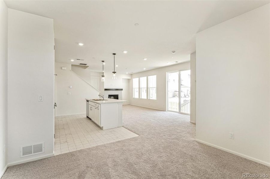 Spacious, unfurnished interior of a new home in Turnberry, Commerce City (Image 27). Spacious, unfurnished interior of a new home in Turnberry, Commerce City (Image 27).