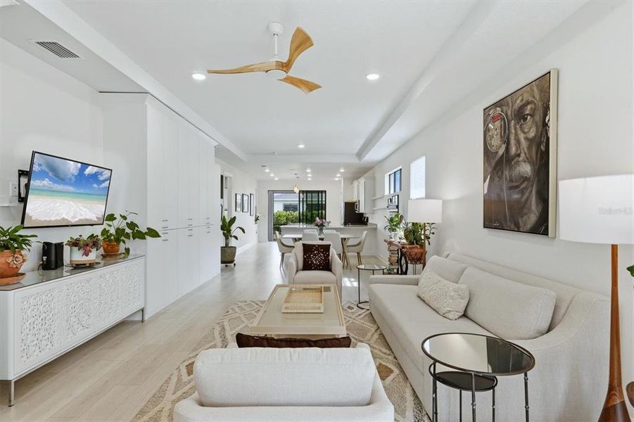 Furnished interior view inside a new home in , Bradenton (Image 10).