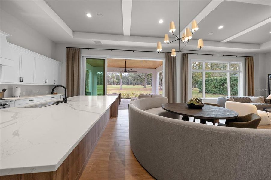 Furnished interior view inside a new home in , Ocala (Image 5). Furnished interior view inside a new home in , Ocala (Image 5).