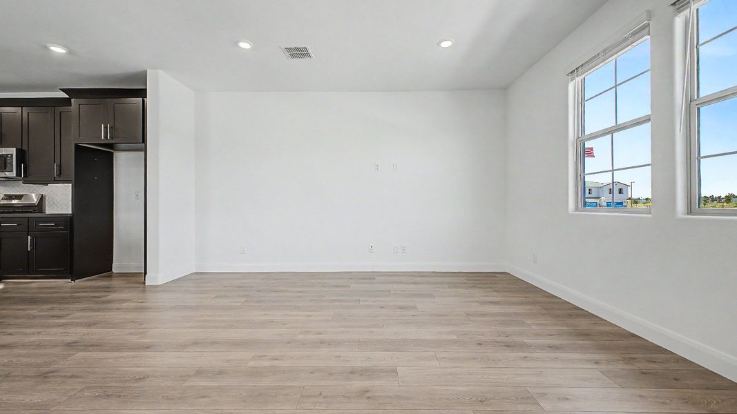 Furnished interior view inside a new home in Surprise City Center, Surprise (Image 14). Furnished interior view inside a new home in Surprise City Center, Surprise (Image 14).