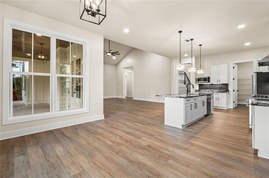 Furnished interior view inside a new home in , Eatonton (Image 19). Furnished interior view inside a new home in , Eatonton (Image 19).