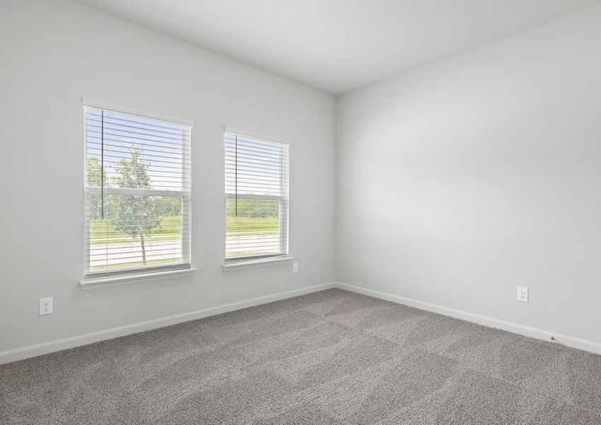 The secondary bedrooms are a great space for childrens bedrooms or guest rooms. The secondary bedrooms are a great space for childrens bedrooms or guest rooms.