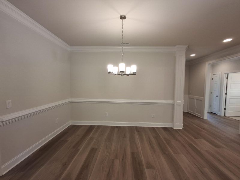 Spacious, unfurnished interior of a new home in Weybridge, Burlington (Image 20). Spacious, unfurnished interior of a new home in Weybridge, Burlington (Image 20).