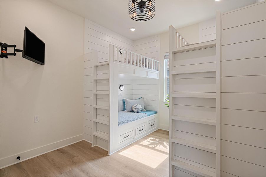 Furnished interior view inside a new home in , Crystal Beach (Image 37).