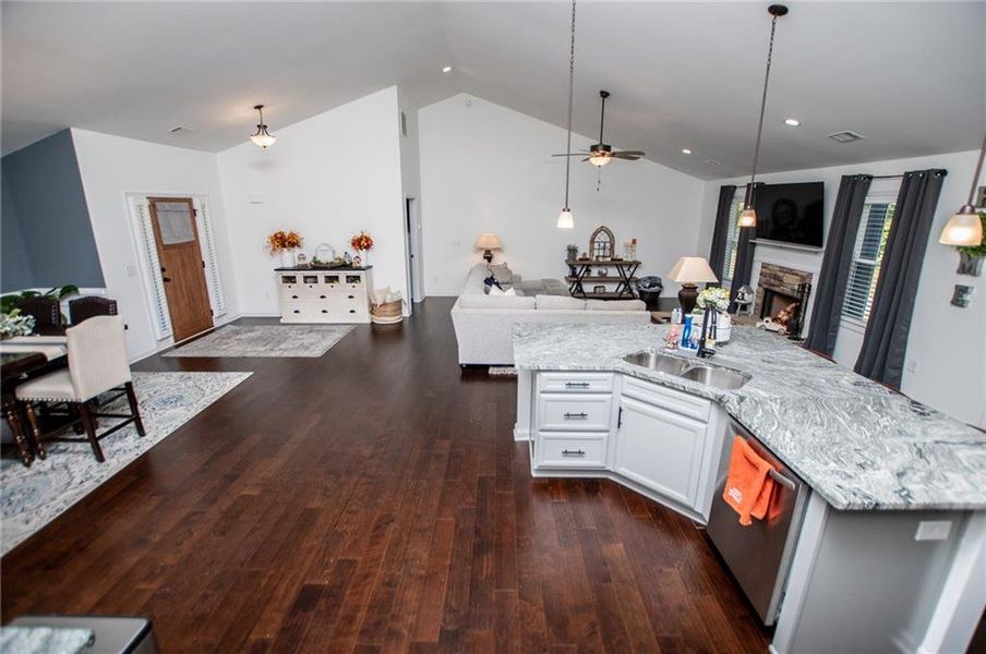 Furnished interior view inside a new home in , Villa Rica (Image 16). Furnished interior view inside a new home in , Villa Rica (Image 16).