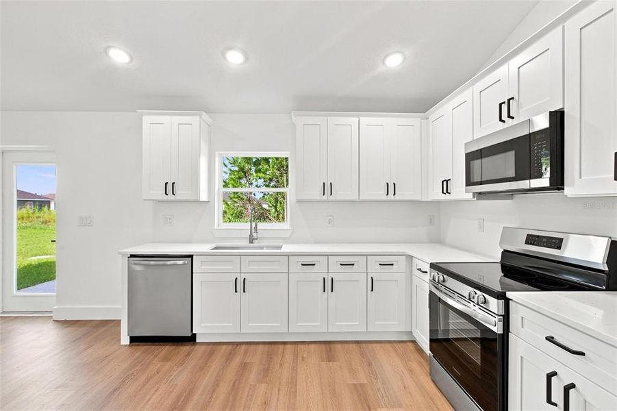 Furnished interior view inside a new home in , Sebring (Image 6).