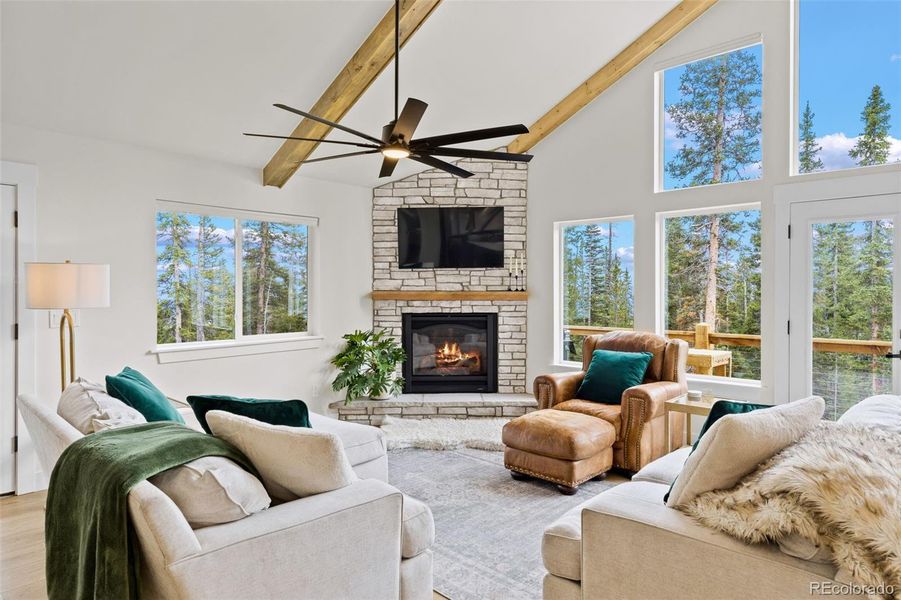 Furnished interior view inside a new home in , Fairplay (Image 40). Furnished interior view inside a new home in , Fairplay (Image 40).