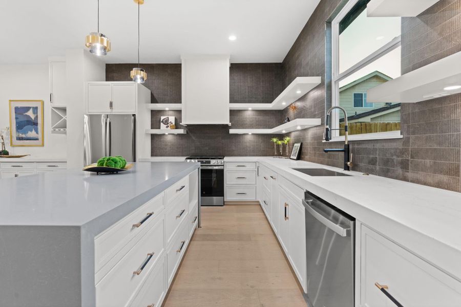 Furnished interior view inside a new home in , Houston (Image 14). Furnished interior view inside a new home in , Houston (Image 14).