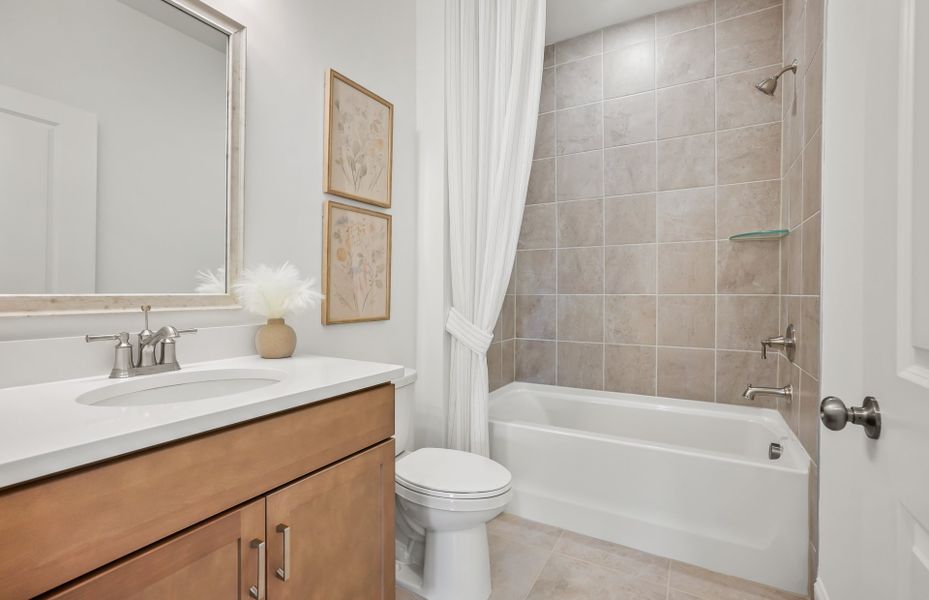 Representative furnished interior of a home built from the Mainstay by Del Webb in Del Webb Carolina Ridge, Midland (Image 24).