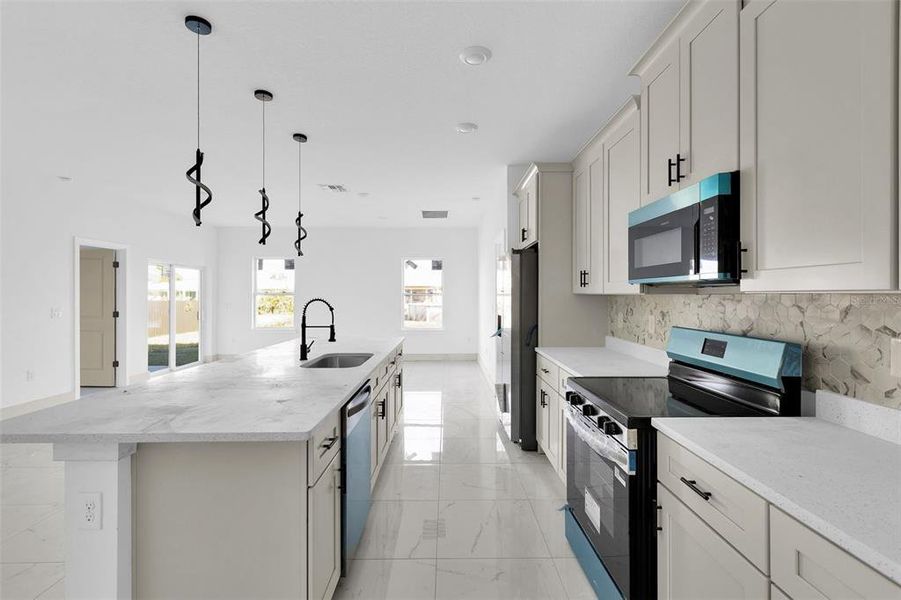 Furnished interior view inside a new home in , Port Charlotte (Image 6). Furnished interior view inside a new home in , Port Charlotte (Image 6).