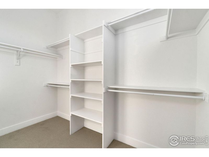 Spacious Walk-in Closet!