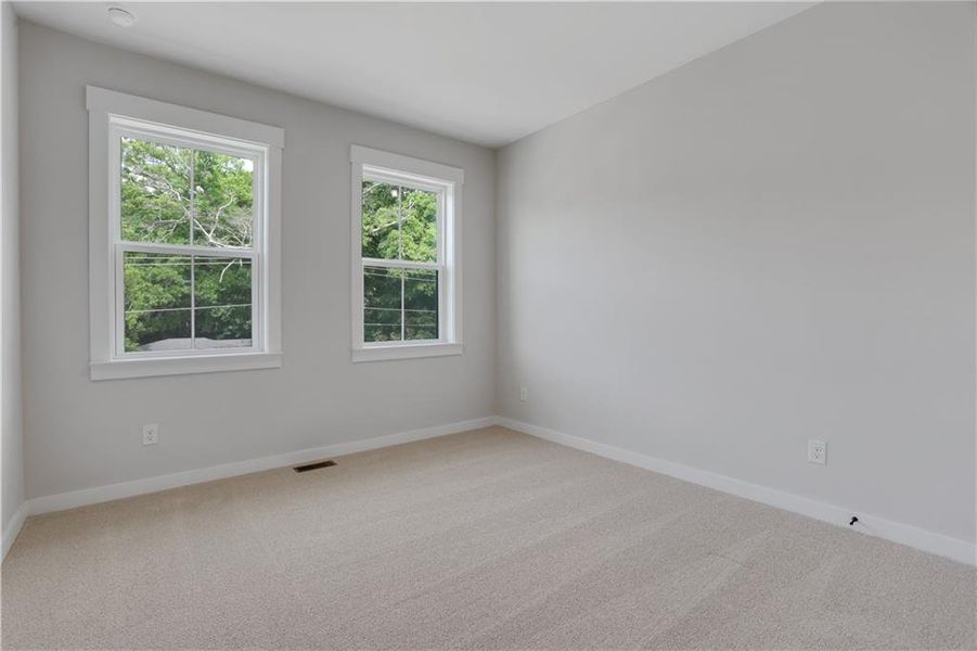 Spacious, unfurnished interior of a new home in The Groves at Myrtle, Roswell (Image 36). Spacious, unfurnished interior of a new home in The Groves at Myrtle, Roswell (Image 36).