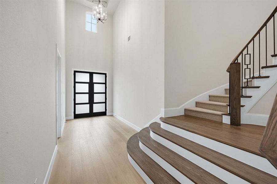 Spacious, unfurnished interior of a new home in Star Trail: 55ft. lots, Prosper (Image 30).