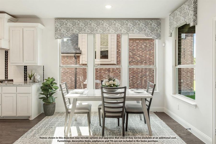 Furnished interior view inside a new home in Abe's Landing, Granbury (Image 11).