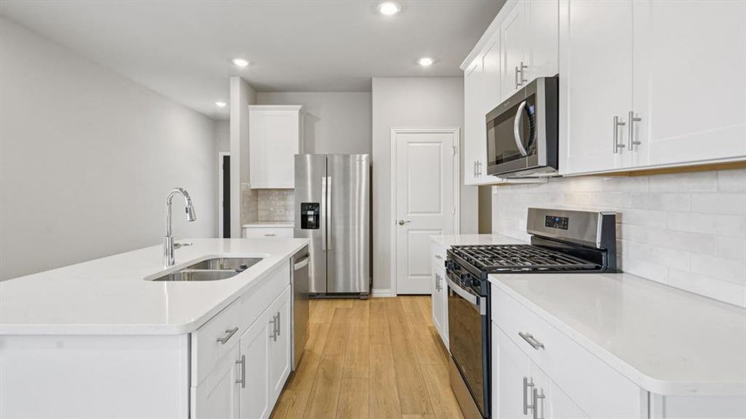 Photo is not of the actual home, but is an inspirational photo of builder’s model home and may depict options, furnishings, and/or decorator features that are not included.