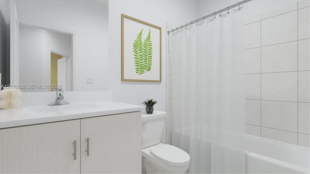 Furnished interior view inside a new home in Altamira, Homestead (Image 10). Furnished interior view inside a new home in Altamira, Homestead (Image 10).