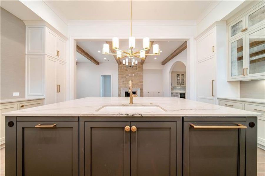 Furnished interior view inside a new home in , Alpharetta (Image 2).