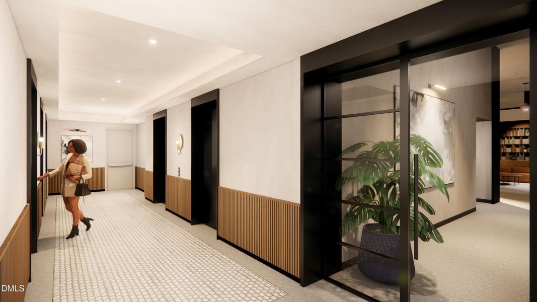 Lobby Elevator Lobby