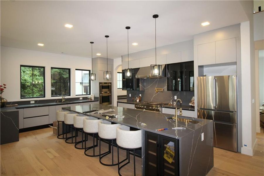Furnished interior view inside a new home in , Sandy Springs (Image 15). Furnished interior view inside a new home in , Sandy Springs (Image 15).