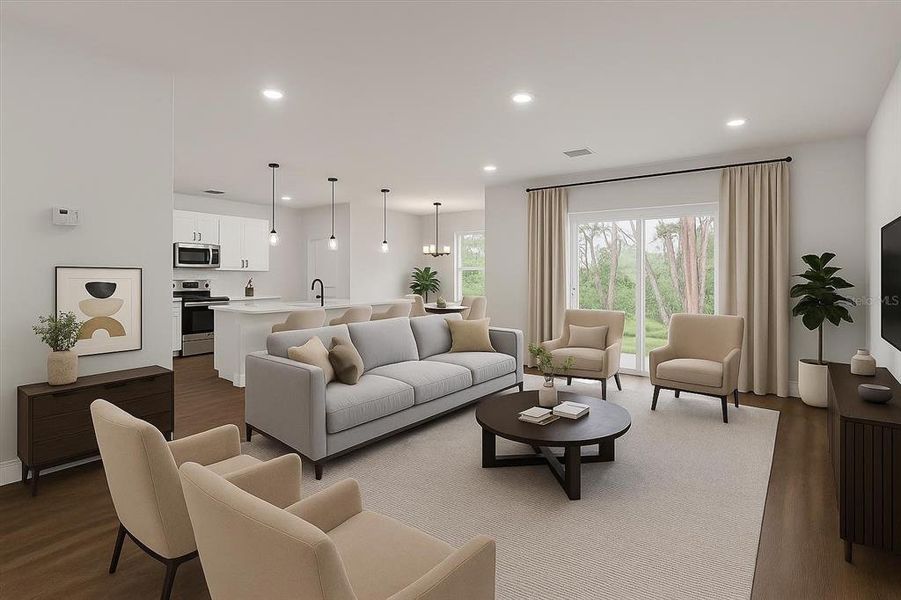 Spacious, unfurnished interior of a new home in , Ocala (Image 13).