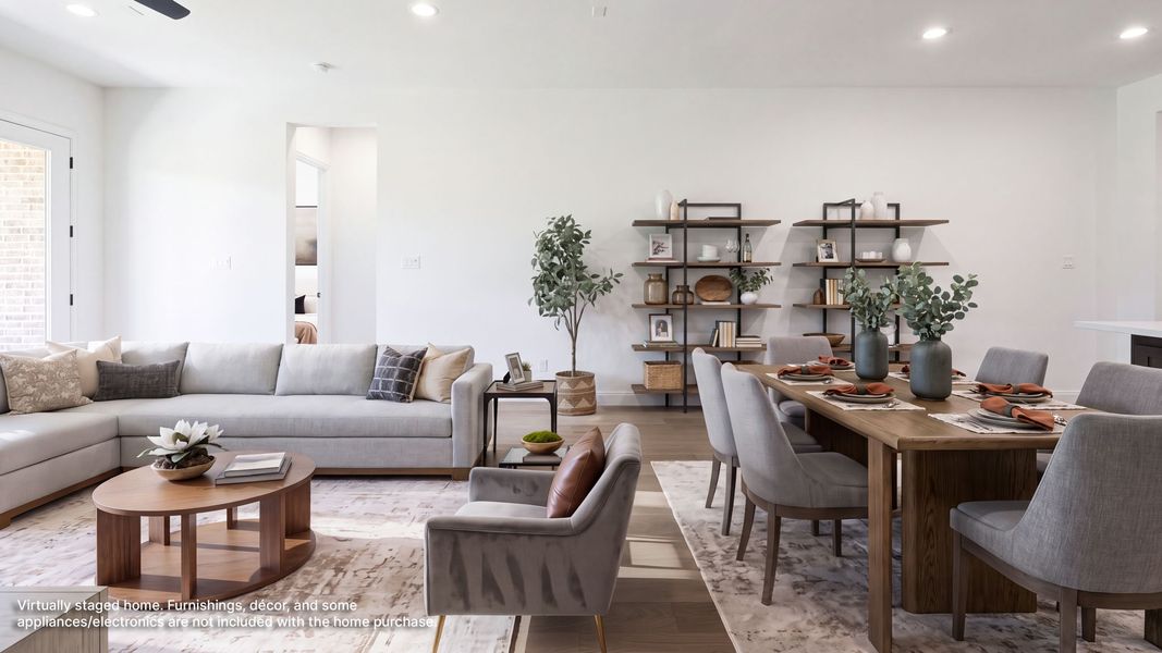 Furnished interior view inside a new home in Walsh, Fort Worth (Image 7).