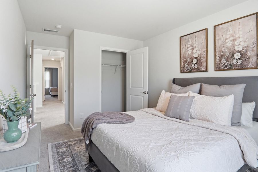 Furnished interior view inside a new home in Founders Corner, Lincolnville (Image 29).
