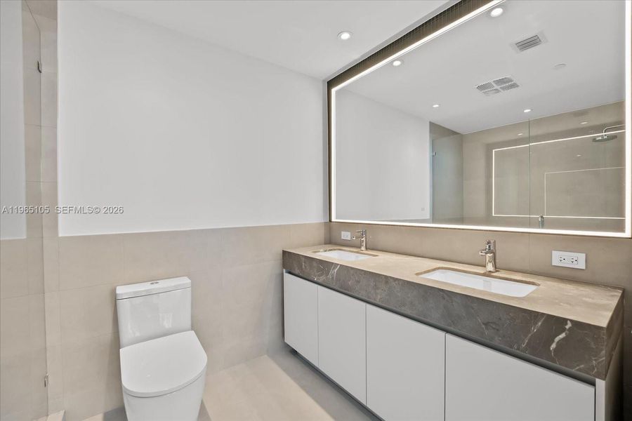 Furnished interior view inside a new home in , Miami Beach (Image 18).