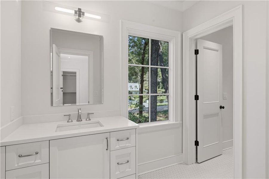 Furnished interior view inside a new home in , Atlanta (Image 13).