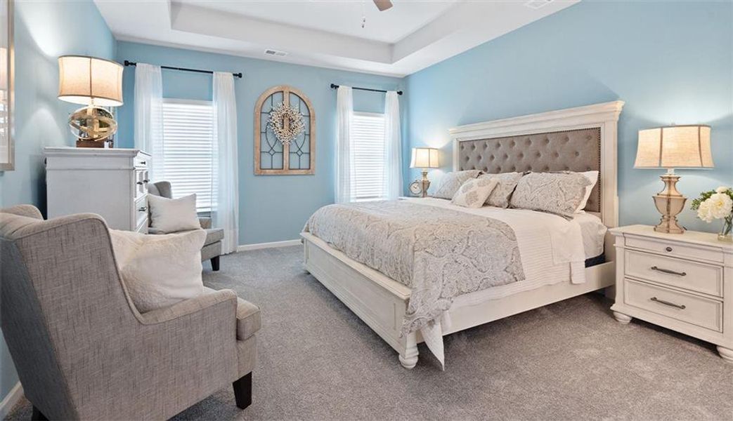 Furnished interior view inside a new home in Saddle Ridge, Calhoun (Image 17).