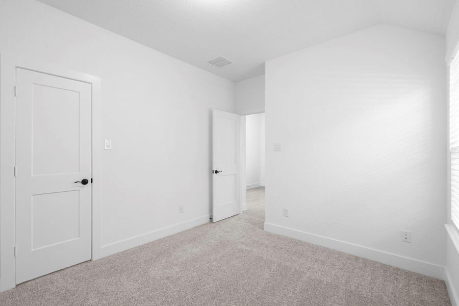 Spacious, unfurnished interior of a new home in Bridgeland, Cypress (Image 23).